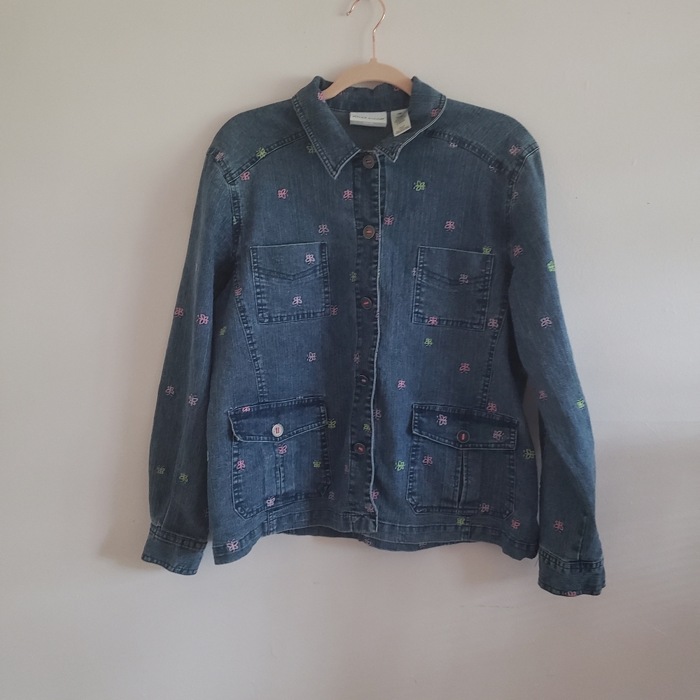 Butterfly Jean Jacket